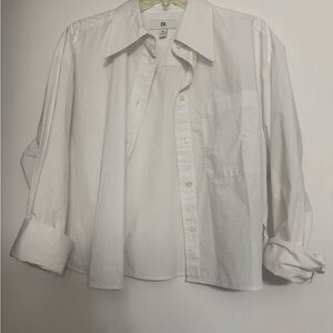 Banana Republic Classic White Blouse
